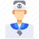 avatar, career, people, person, sailor, user