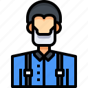 avatar, lumberjack, male, man, people, person, user