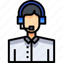 avatar, male, man, people, person, telemarketer, user