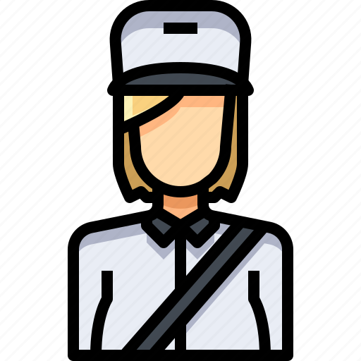 Avatar, female, people, person, postwoman, user, woman icon - Download on Iconfinder
