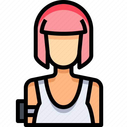Avatar, female, people, person, sportwoman, user, woman icon - Download on Iconfinder