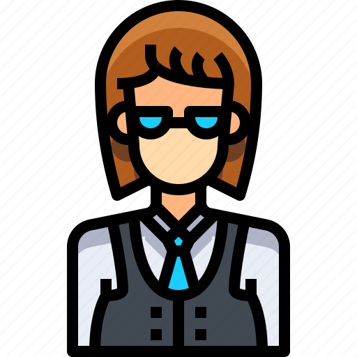 Avatar, dealer, female, people, person, user, woman icon - Download on Iconfinder