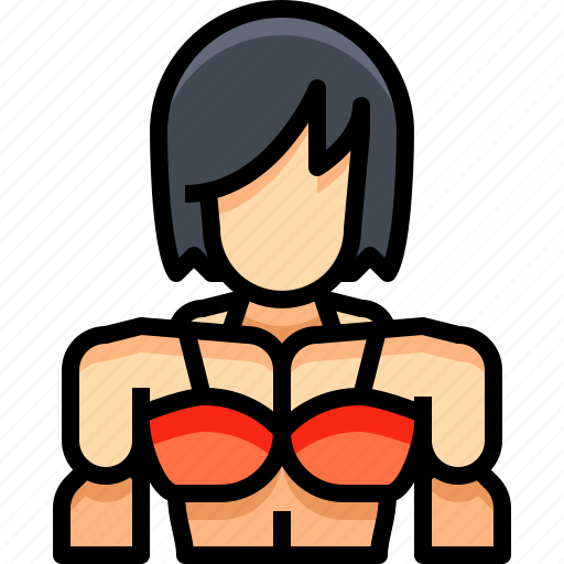Avatar, bodybuilding, female, people, person, user, woman icon - Download on Iconfinder