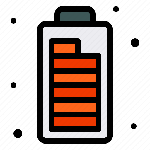 Battery, electric, power, charge, level icon - Download on Iconfinder