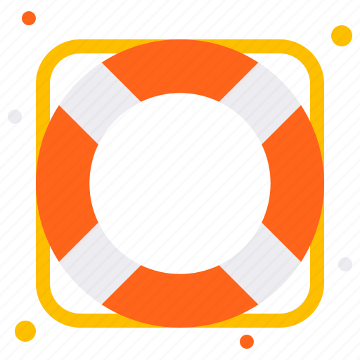 Lifebuoy, lifesaver, floating, lifeguard, help icon - Download on Iconfinder