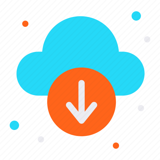 Download, down, arrow, file, cloud, computing icon - Download on Iconfinder