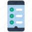 checklist, experience, phone, user, ux, window 