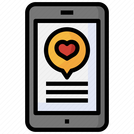 List, like, heart, chat, bubble, likes, electronics icon - Download on Iconfinder