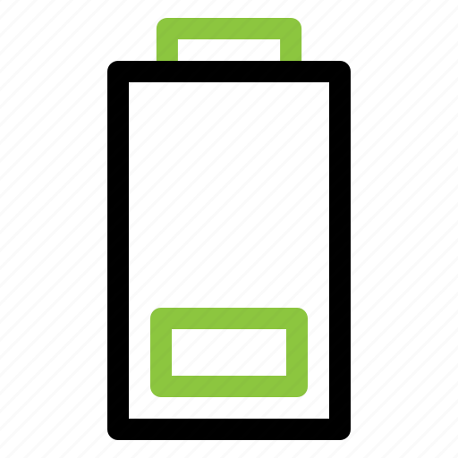 1, empty, battery, energy, electric, power icon - Download on Iconfinder