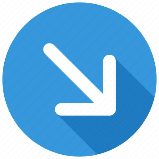 Arrow, down-right icon icon - Download on Iconfinder