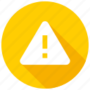 alert, attention, danger, error, exclamation, problem, warning icon