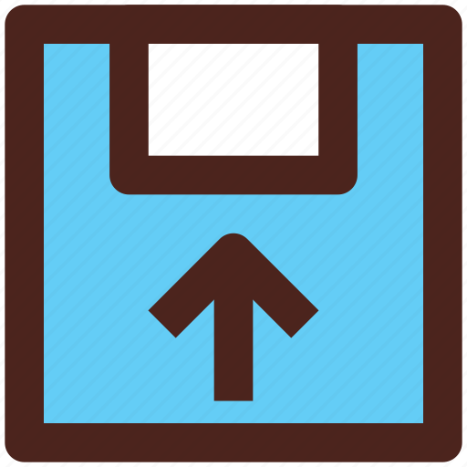 User interface, floppy, data, upload icon - Download on Iconfinder