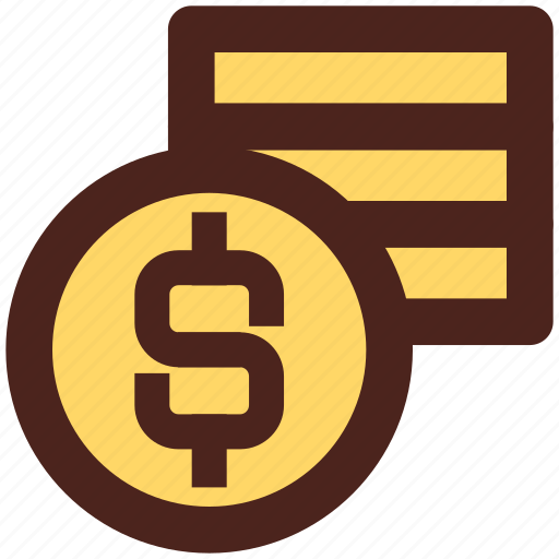 User interface, coins, dollar, money icon - Download on Iconfinder