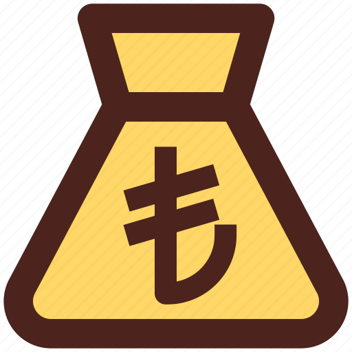Lira, suck, bag, user interface, money icon - Download on Iconfinder