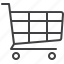 cart, shopping, store, trolley 
