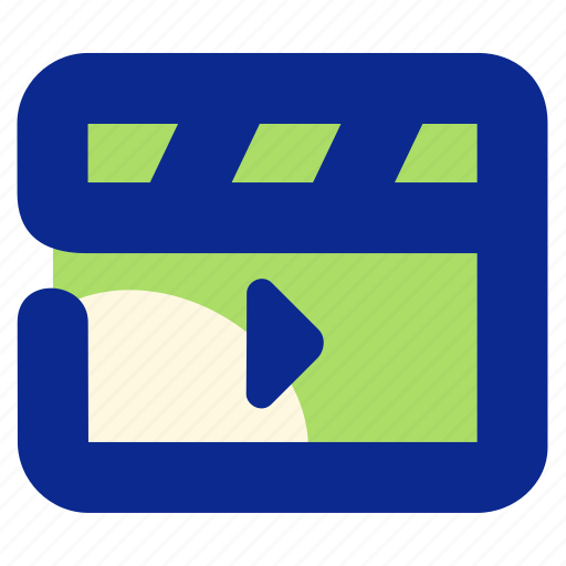 Clapperboard, film, movie, take icon - Download on Iconfinder