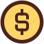 user interface, coin, dollar, money, currency 