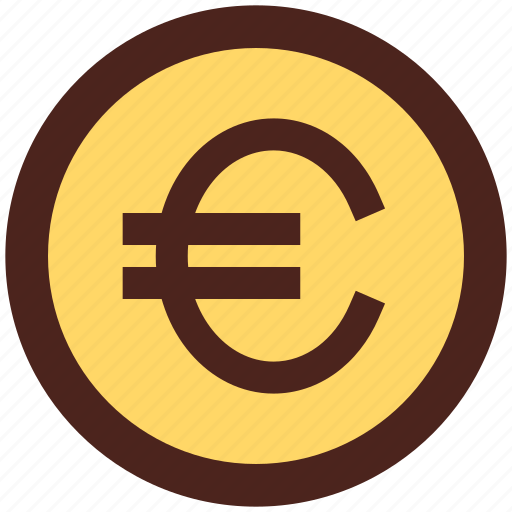 User interface, coin, euro, money, currency icon - Download on Iconfinder