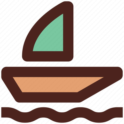 Boat, transport, sea, user interface icon - Download on Iconfinder
