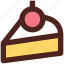 user interface, slice, cake, pastry, sweet 