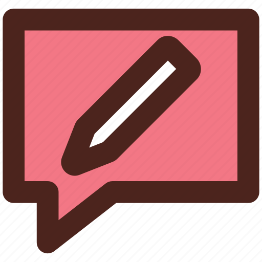 Message, user interface, compose, comment icon - Download on Iconfinder