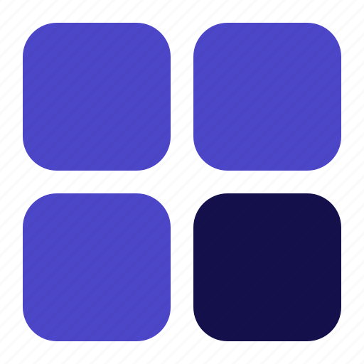 Menu, grid, square, widget, multimedia icon - Download on Iconfinder