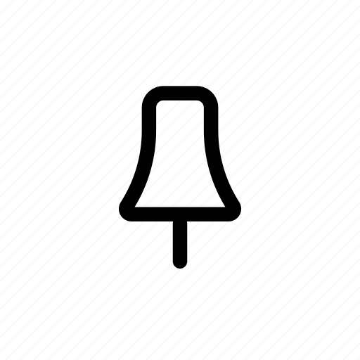 Icon, thumbtack, pin, map, location, remember, marker icon - Download on Iconfinder