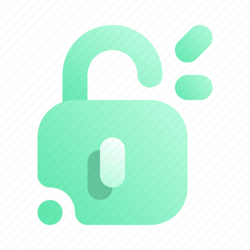 Unlock, security, protection, padlock, access, safety, secure icon - Download on Iconfinder