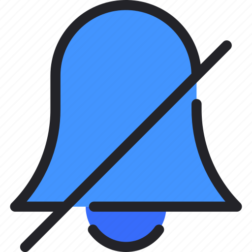 Bell, alert, alarm, mute, disabled icon - Download on Iconfinder