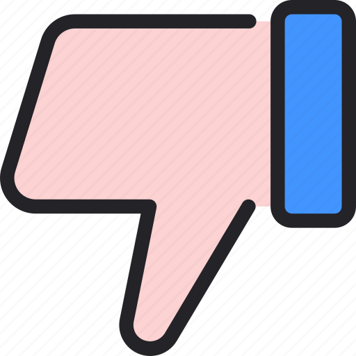 Dislike, thumb, down, bad, review, hand icon - Download on Iconfinder
