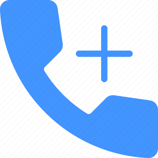 Telephone, phone, call, plus, sign, add, contact icon - Download on Iconfinder