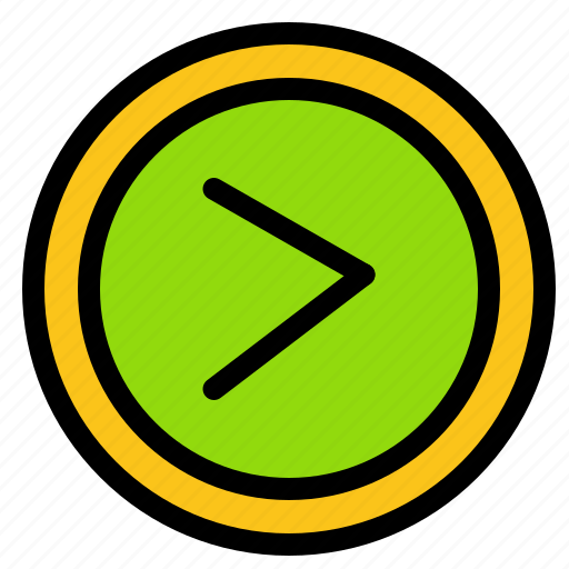 Arrow, interface, right, user icon - Download on Iconfinder