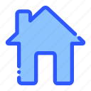 home, button, house, estate, homepage