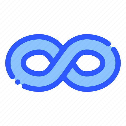 Infinity, infinite, shape, limitless, loop icon - Download on Iconfinder
