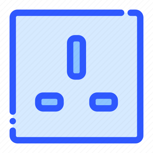 Socket, electricity, electric, power, electrical icon - Download on Iconfinder