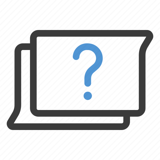 Question, faq, ask, communication, confusion icon - Download on Iconfinder