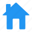 home, button, house, estate, homepage 