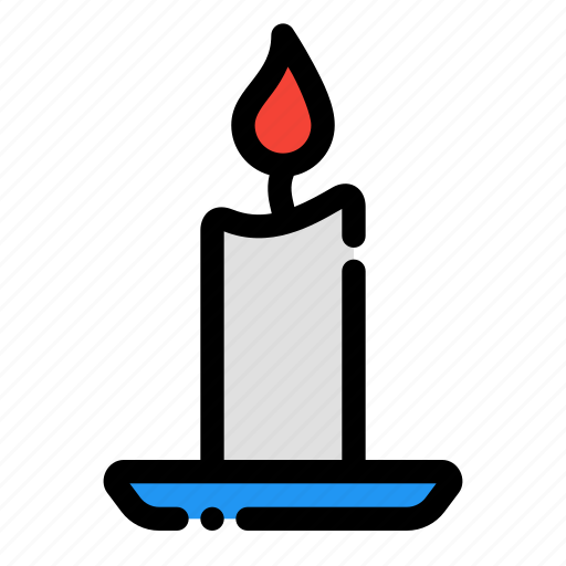 Candle, fire, light, burn, romantic icon - Download on Iconfinder