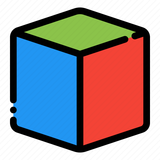 Cube, square, box, geometric, shape icon - Download on Iconfinder