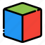 cube, square, box, geometric, shape 