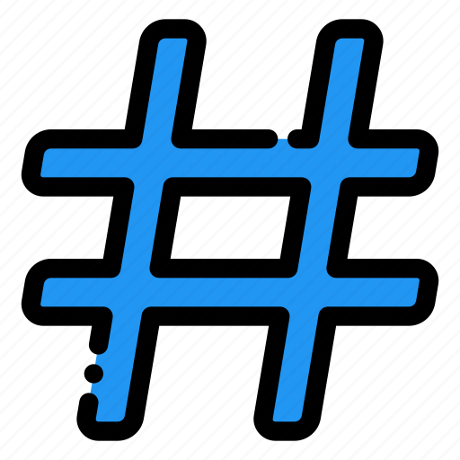 Hashtag, social, hash, post, tag icon - Download on Iconfinder