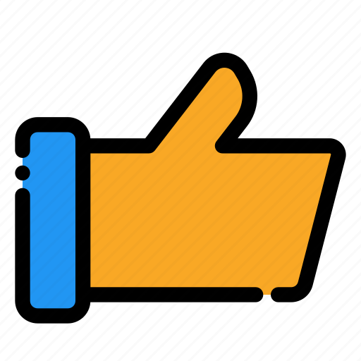 Like, social, button, hand, thumb icon - Download on Iconfinder