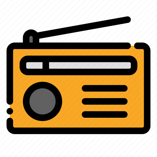 Radio, sound, music, broadcast, voice icon - Download on Iconfinder