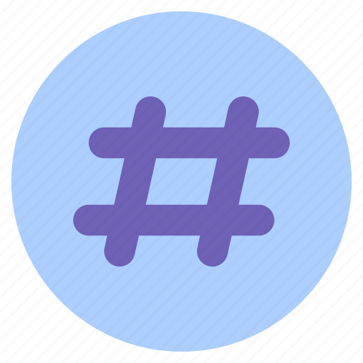 Hashtag, signs, seo, punctuation, symbol, social icon - Download on Iconfinder