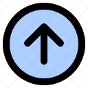 up, arrow, direction, upload, orientation
