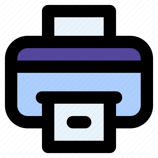 Printer, electronics, technology, printing, paper, ink icon - Download on Iconfinder