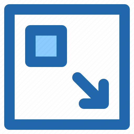 Enlarge, crop, resize, transform, edition, corner icon - Download on Iconfinder
