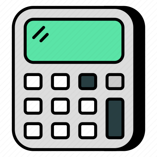 Calculating device, calculator, cruncher, calc, adder icon - Download on Iconfinder