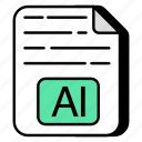 ai file, file format, filetype, file extension, document