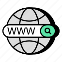 www, world wide web, web research, browser, research bar